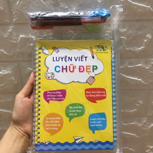 3 Quyển Vở Luyện Viết Thần Kỳ