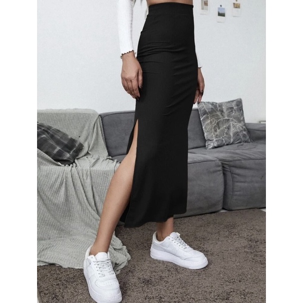 [ SIZE LỚN BIGSIZE 55Kg-100Kg ] CHÂN VÁY DÀI XẺ TÀ