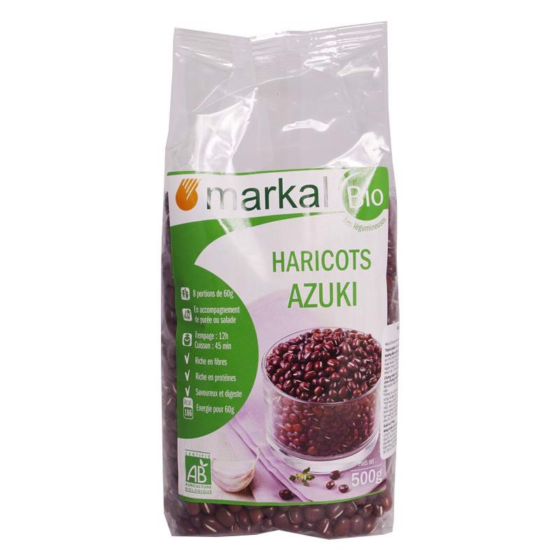 Đậu đỏ Azuki hữu cơ (Markal Haricots Azuki Beans) - 500gr