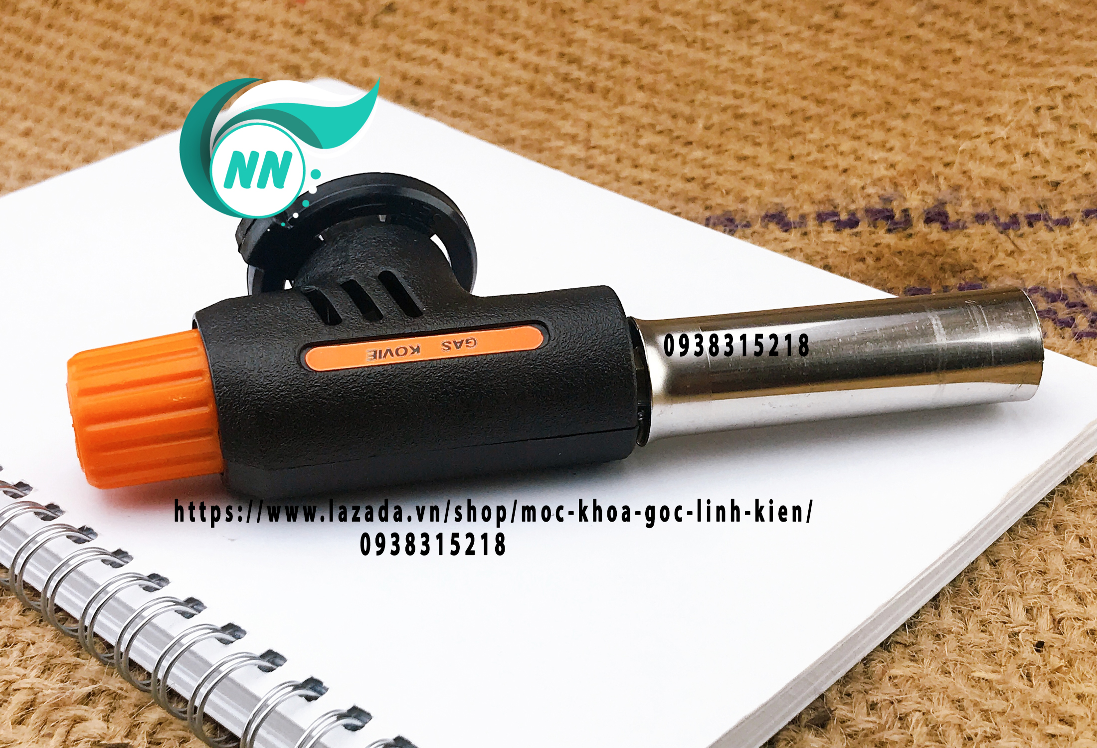 Đèn Khò Gas AUTO TORCH KT-06 15 X 6 cm