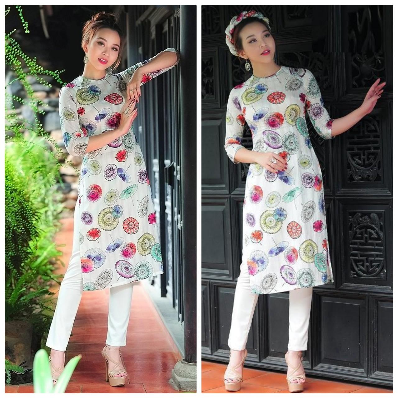 [HCM]ÁO DÀI CÁCH TÂN KO KÈM QUẦN BEYEU1688 - BY2039