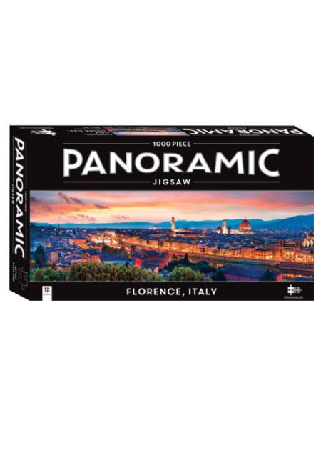 Sách - 1000 Piece Panoramic Jigsaw Puzzle Florence, Italy - Phương Nam Book