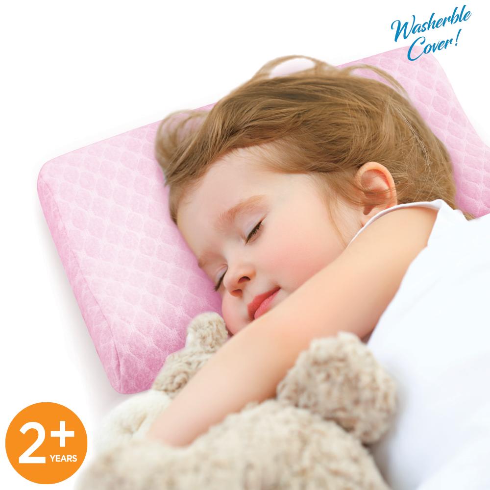 Gối Memory Foam Cho Bé Lock&Lock - HLW181 mút hoạt tính, bọc vải