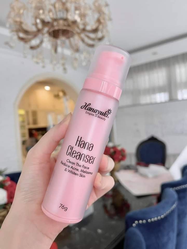 [HCM]Sữa Rửa Mặt Hanayuki Mini 76g