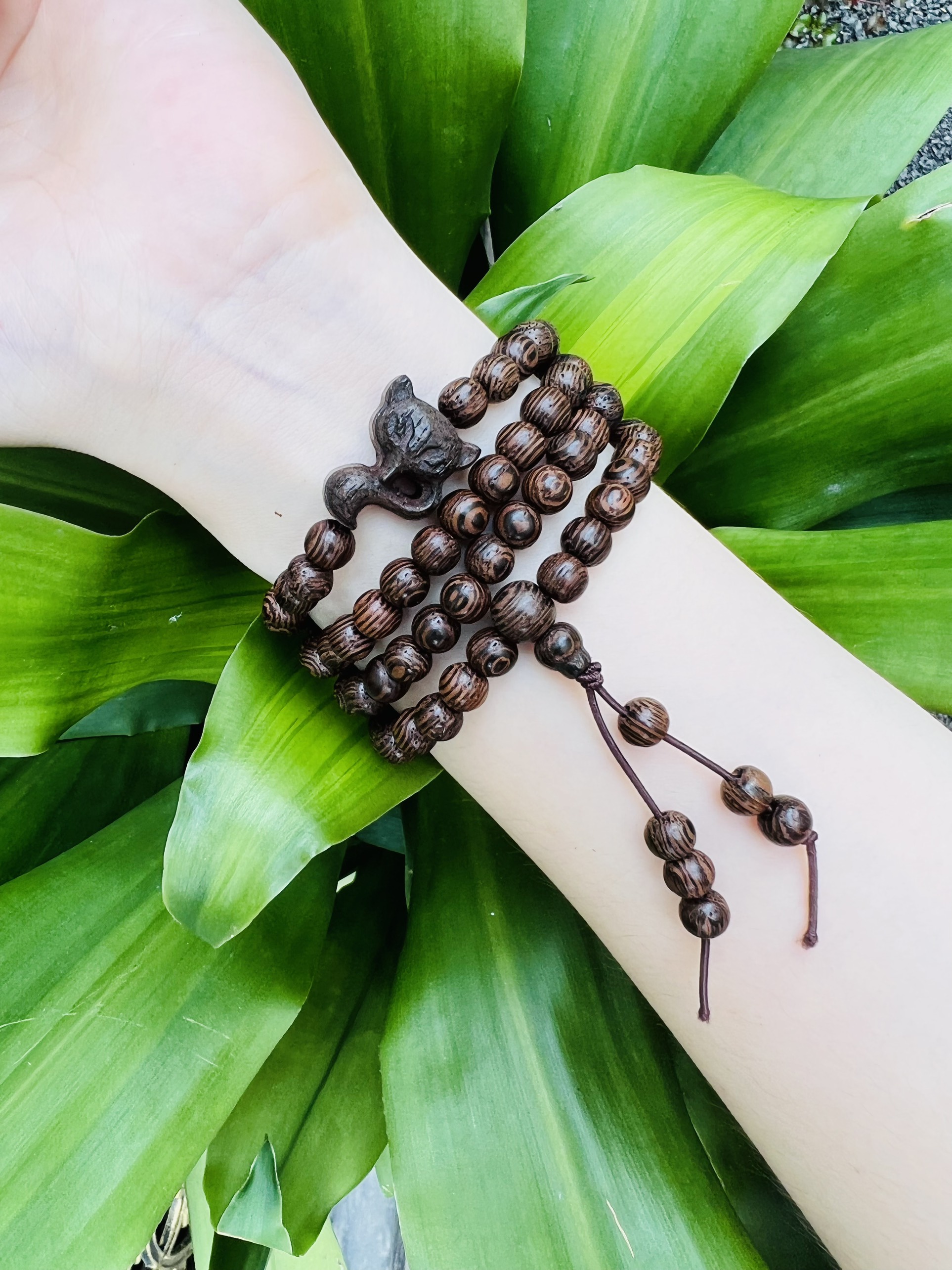 Vòng Tay Trầm Hương, Chuỗi Vòng 108 Hạt Trầm Mix Thần Tài, Hoa Sen 6li nhiều mẫu