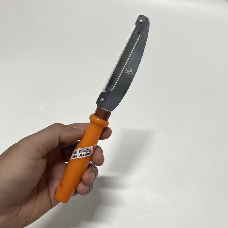 Dao bào gọt hai lưỡi (22cm) Thái Lan Cán Vàng