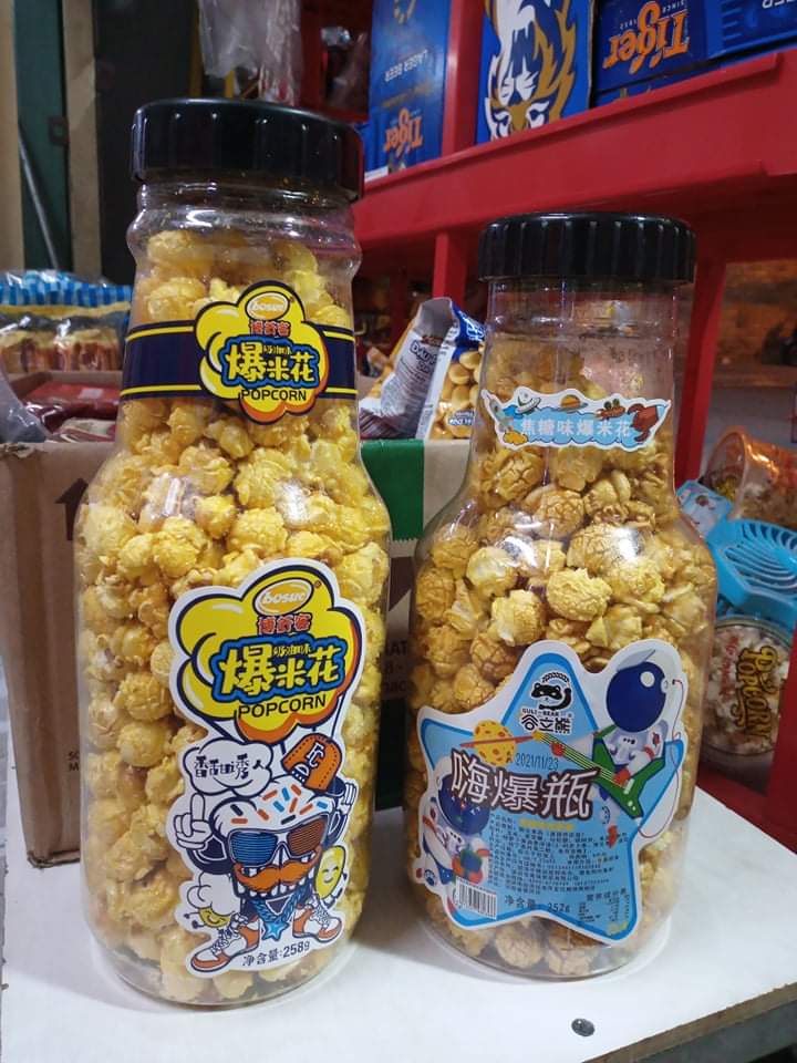 Bắp rang bơ popcorn đóng chai