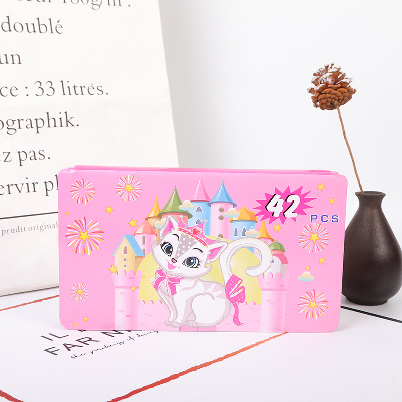 Hộp màu 42 chi tiết dành cho bé