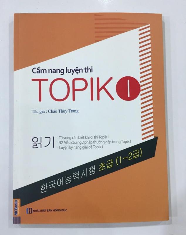 Mua Cẩm Nang Luyện Thi Topik I