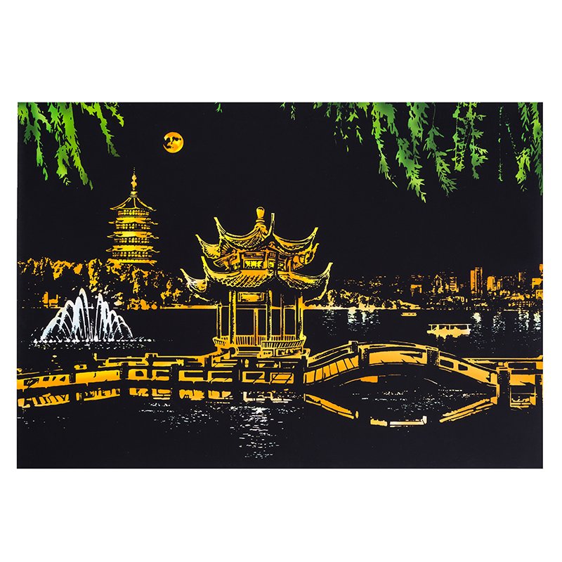 Tranh Cạo ánh sáng