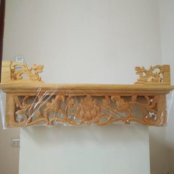 Bàn thờ treo tường hoa sen 61x41