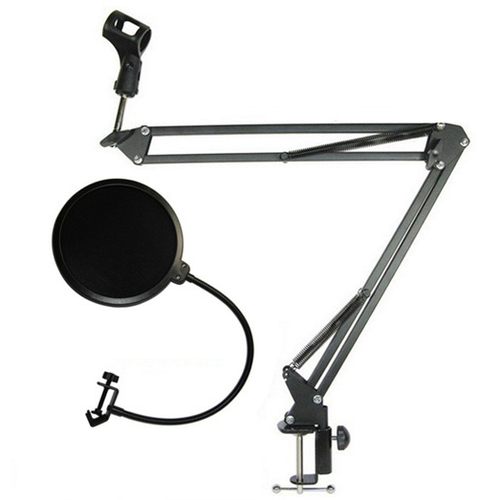 COMBO GIÁ ĐỠ MIC THU ÂM VÀ MÀNG LỌC MIC