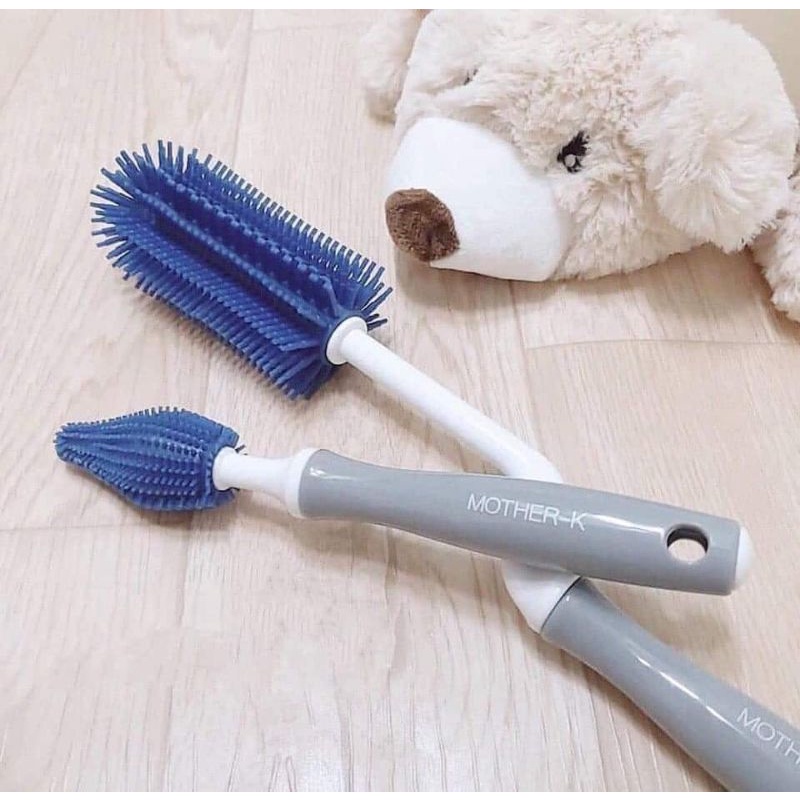 Bộ cọ silicon rửa bình Mother-K