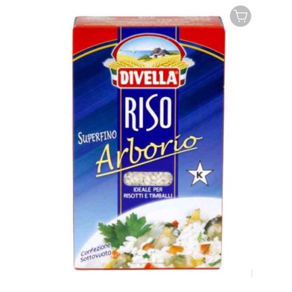 Gạo Ý Arborio DIVELLA gói 1Kg chuyên làm risotto Chính Hãng Đổi Trả Miễn