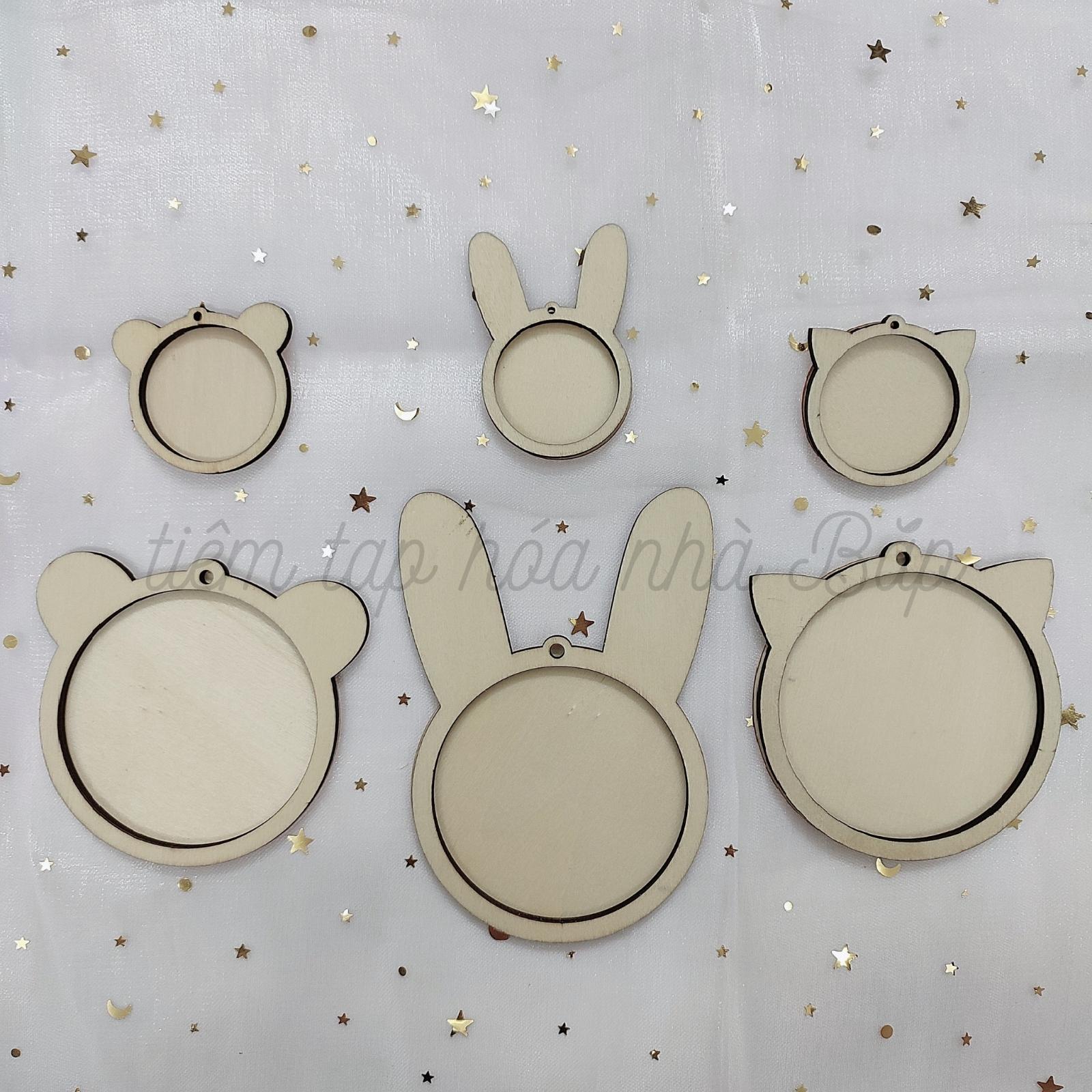 Khung Gỗ Trang Trí Mini - Phụ Kiện Handmade