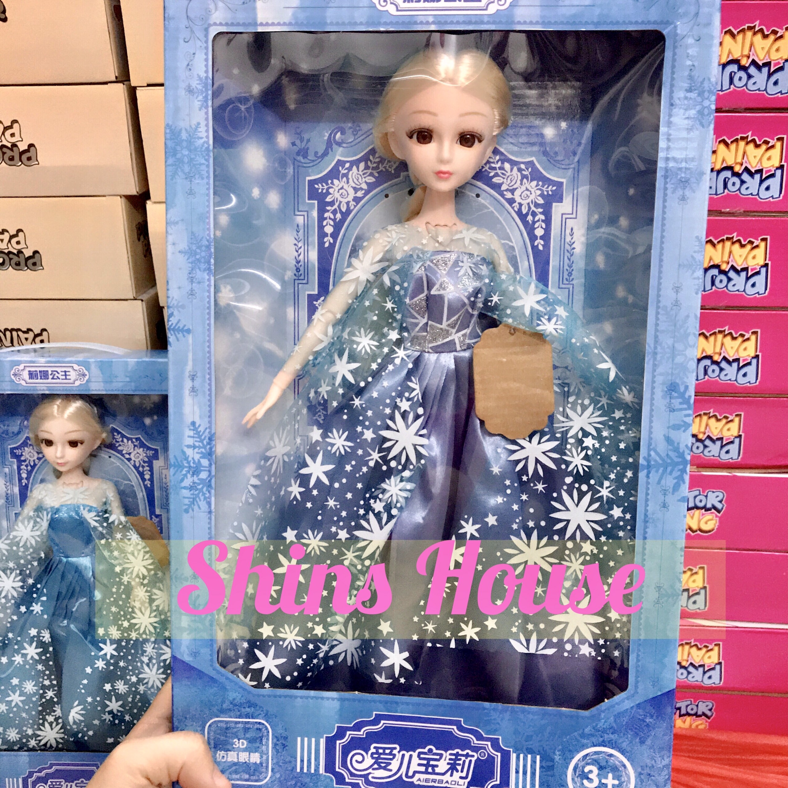 [HCM]?? BÚP BÊ ELSA CÓ NHẠC  TÓC MÂY TẾT TÓC CỰC ĐẸP ??