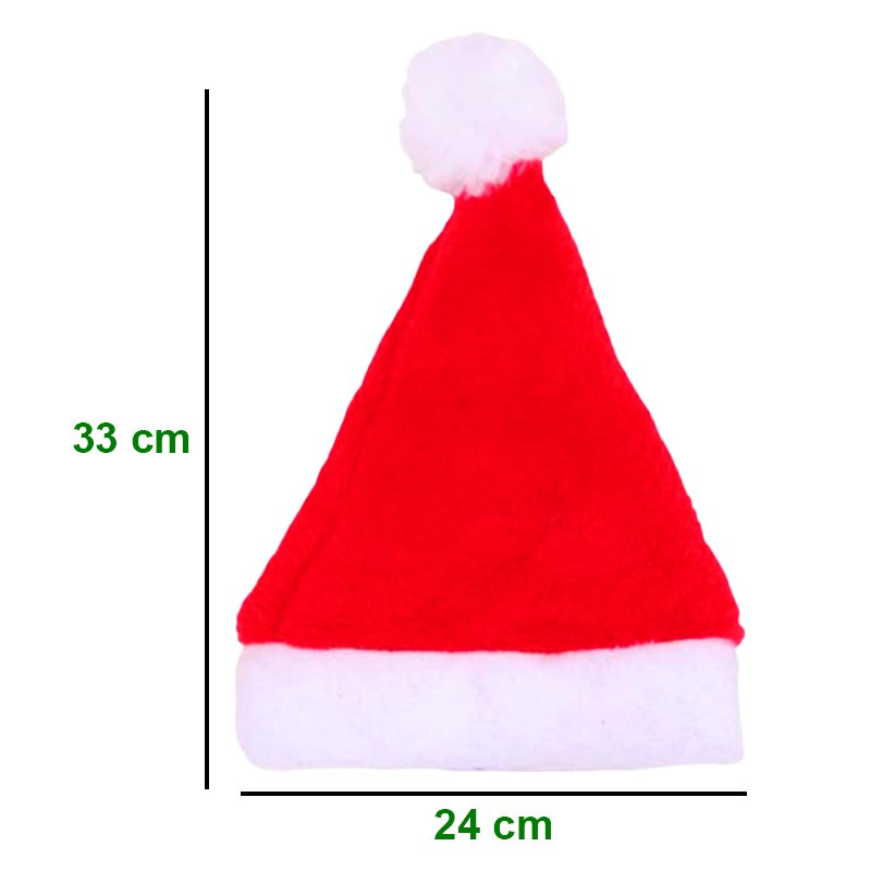 Mũ noel cho bé 0-12 tuổi bbshine, nón noel họa tiết trơn đơn giản vô cùng xinh xắn – noel017