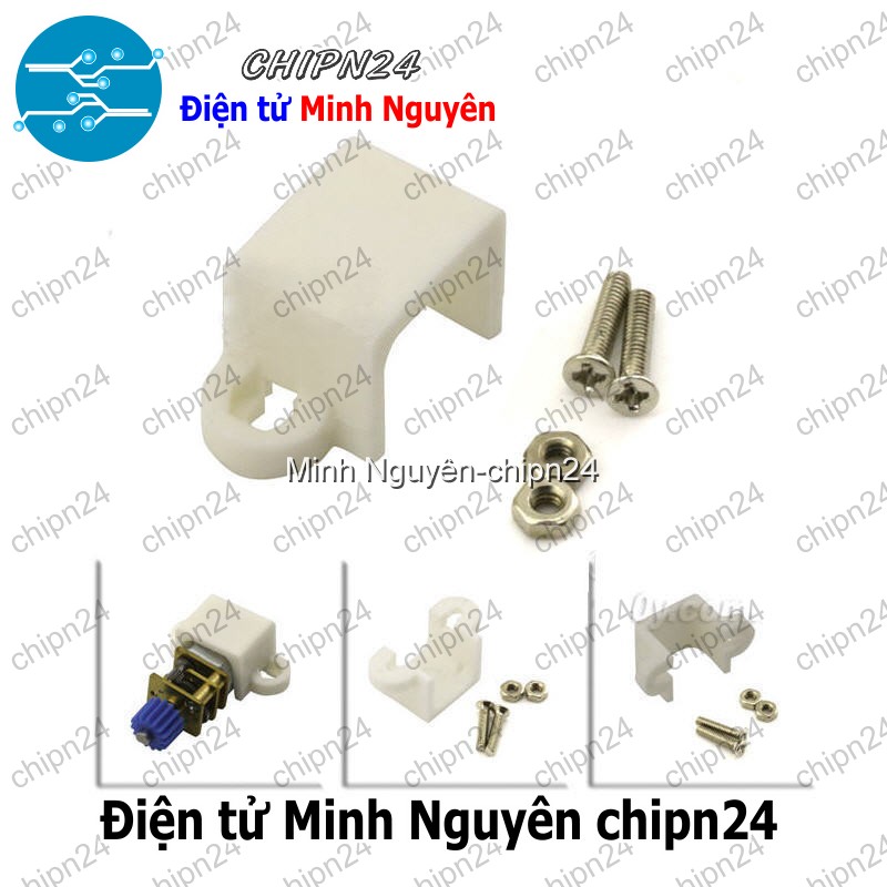[1 cái] (F98) Gá giữ Động cơ N20 Trắng