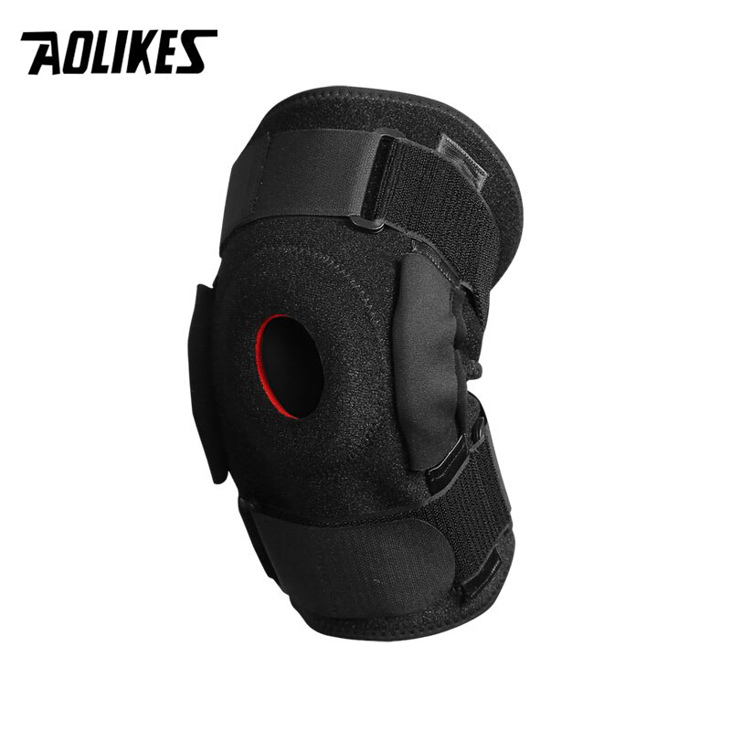 Đai Bảo Vệ Hỗ Trợ Khớp Đầu Gối AOLIKES YE-7907 Có Thanh Nhôm Trợ Lực Cao Cấp Sport Knee Protector