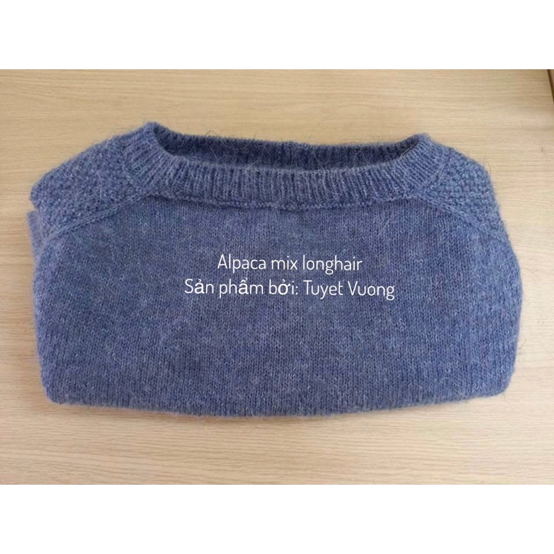 Len Alpaca mềm ,khô xốp, sản phẩm rất nhẹ