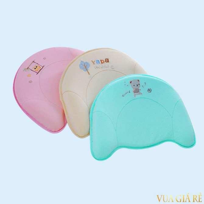 Gối cao su êm ái chống bẹp đầu cho trẻ
