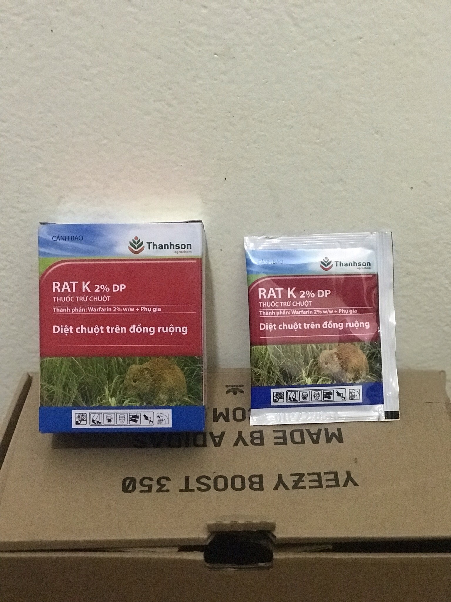 20 gói thuốc chuột rat k 2%dp