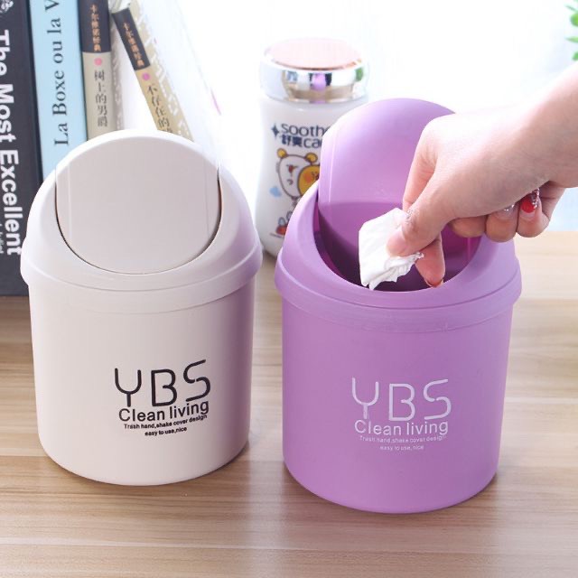 THÙNG RÁC MINI ĐỂ BÀN DỄ THƯƠNG