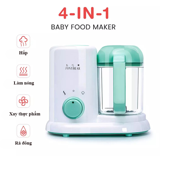 Máy hấp và xay đồ ăn bé BEAR
