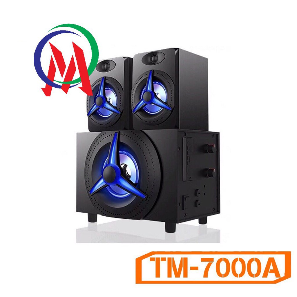 [HCM]loa vi tính công suất lớnLoa phòng thu chơi game đa dụngLoa Loa máy tính Hệ thống loaLOA 2.1KISONLI TM-7000A NGUỒN USB thiết kế âm bass khủng nge cực mạnh.(GIÁ SỐC)
