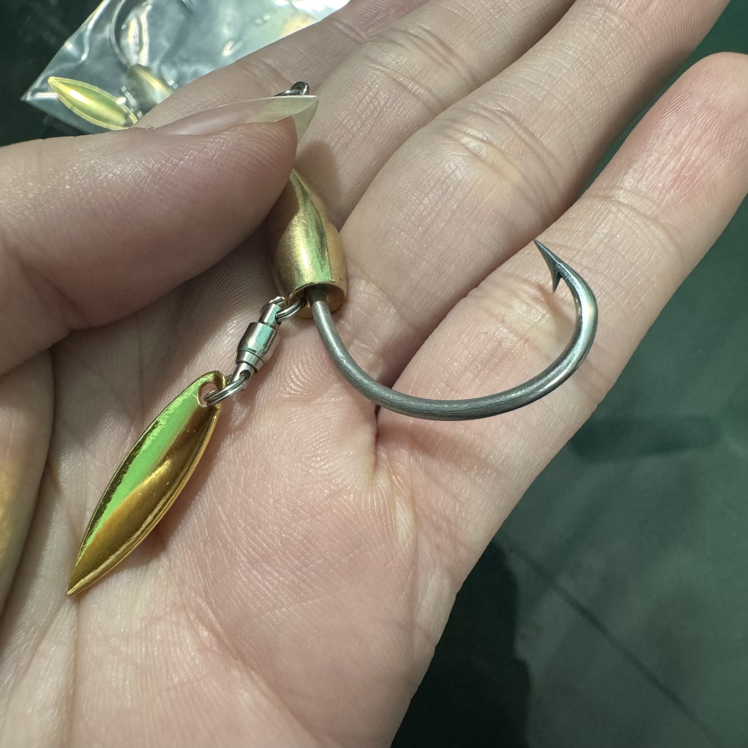 Lưỡi Móc Mồi Mềm AR15 Chì Đồng Mẫu Mới - LMMM017