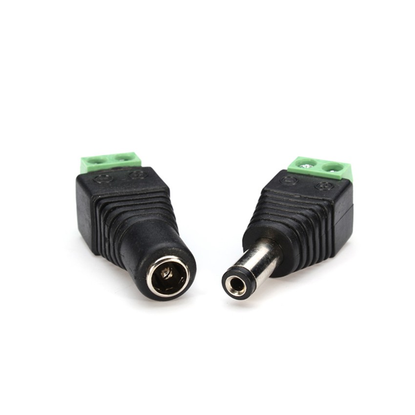 100 jack DC camera loại Vặn Vít, jack nguồn DC đực