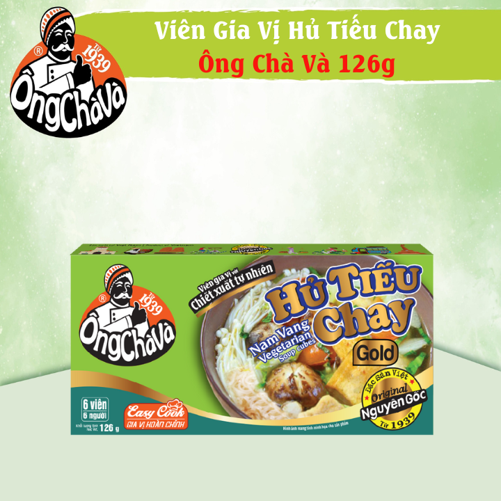 Ong cha va nam vang vegetable soup cubes 126g