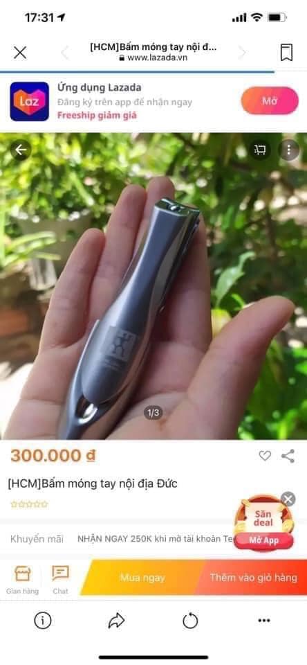 bấm móng tay Đức bộ 3 cái [ SIÊU SẮC]  hãng Willing