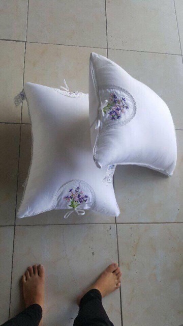 Sale Sốc Cặp 2 Ruột Gối Lavender Cao Cấp