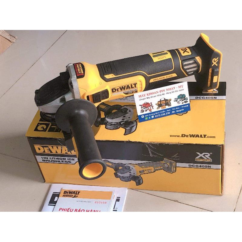 [HCM]Thân máy mài dung pin 18v-20v Dewalt DCG 405N