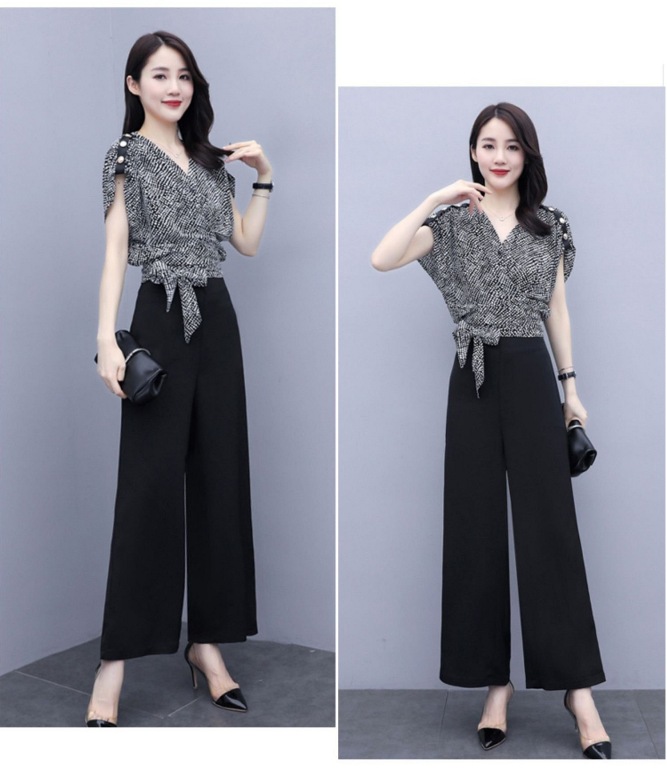 Set bộ áo bi quần ống rộng sang chảnh xb68shop - xb4510