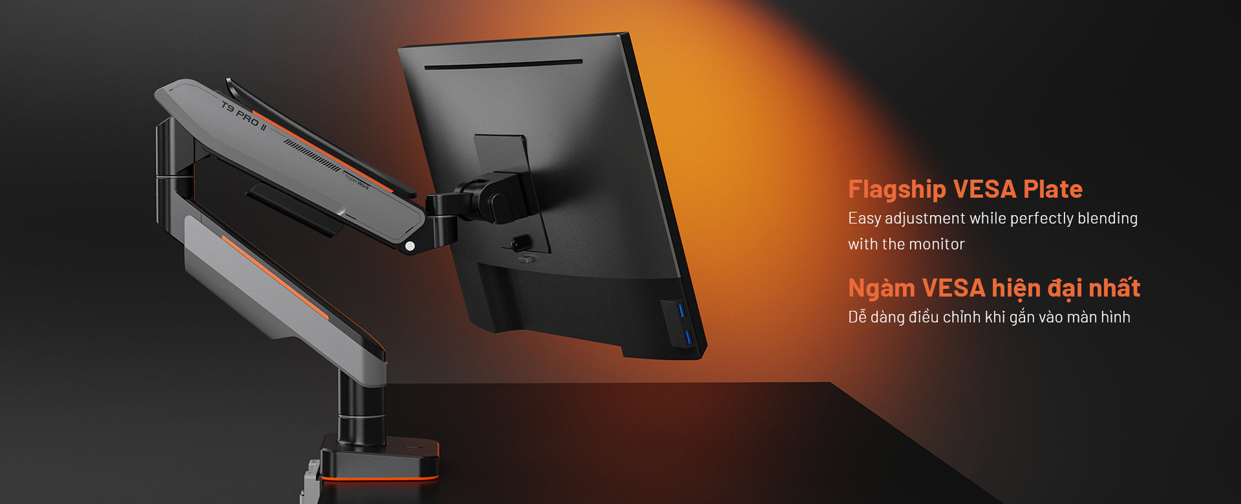 Giá đỡ màn hình Human Motion T9 Pro II