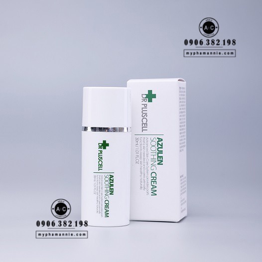 Kem dưỡng dành cho da nhạy cảm Dr Pluscell ❤❤ Kem dưỡng dành cho da nhạy cảm Azulen Soothing Cream Dr Pluscell