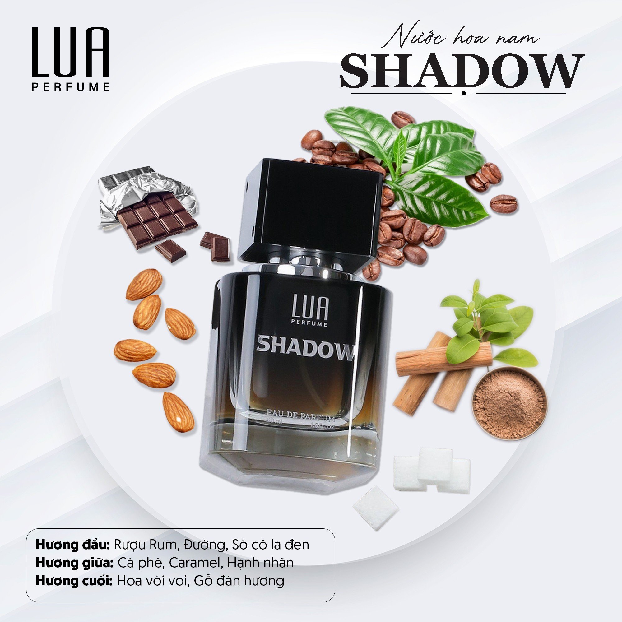 Nước Hoa Nam Shadow 50ml LUA Perfume