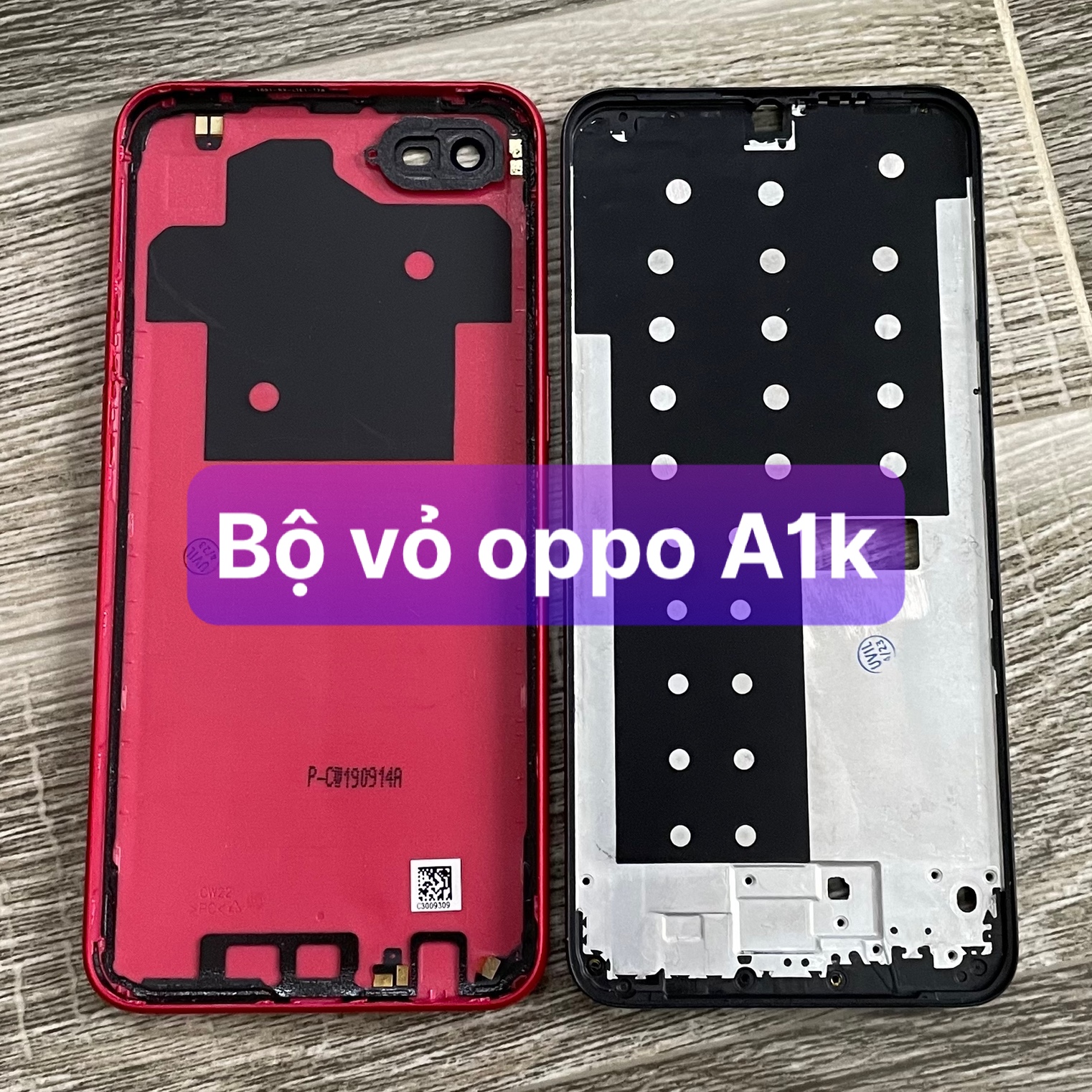 bộ xương vỏ oppo A1k (zin)