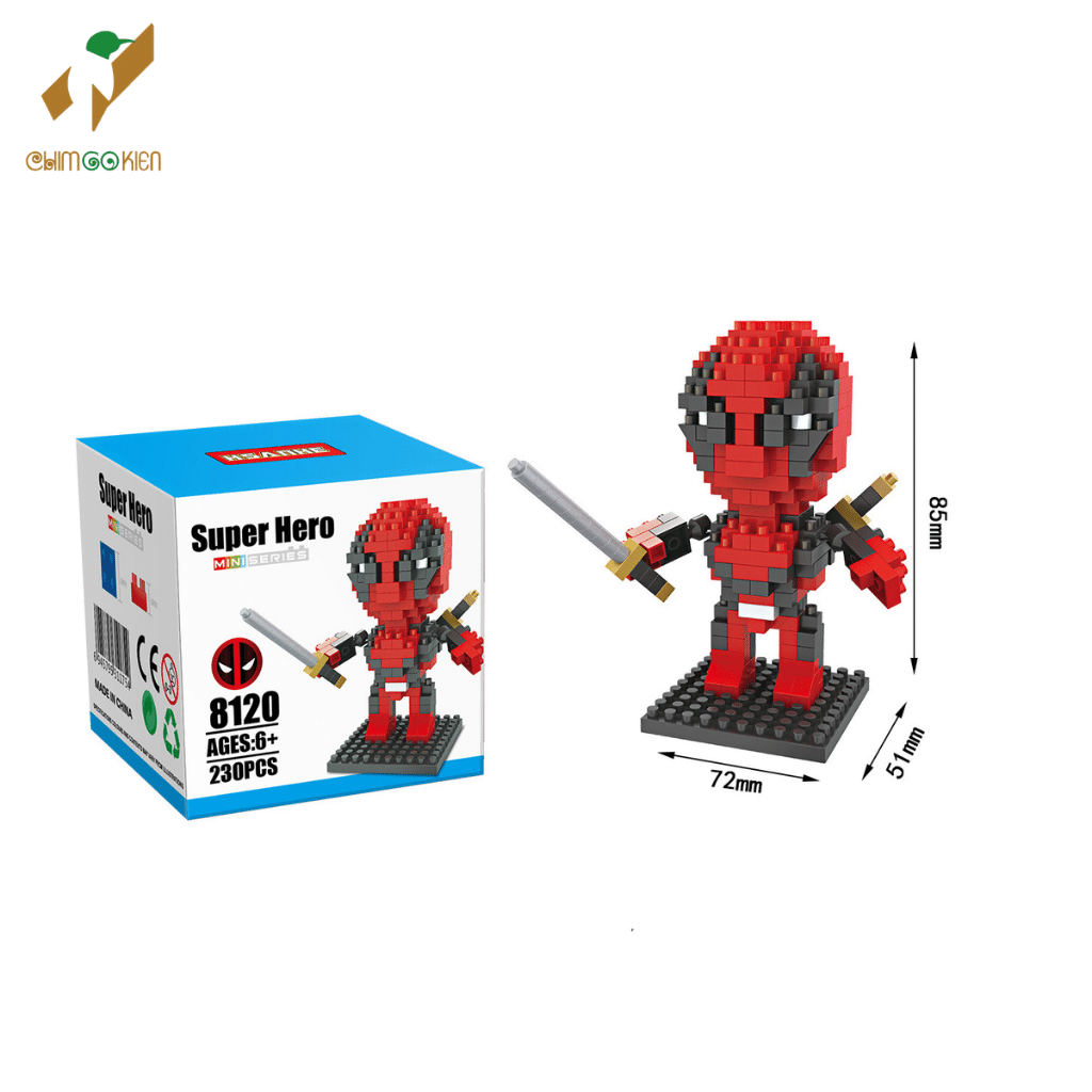 Bộ đồ chơi lego marvel xêp hình siêu nhân X Men