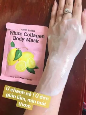 [HCM]Combo 5 Hộp Tắm Trắng Chanh WHITE COLLAGEN BODY MASK Ủ trắng chanh tắm trắng WHITE COLLAGEN BODY MASK