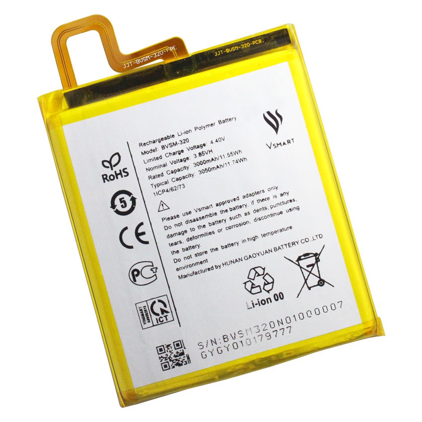[ Bảo hành đổi mới ] Pin điện thoại Vsmart Star BVSM 320