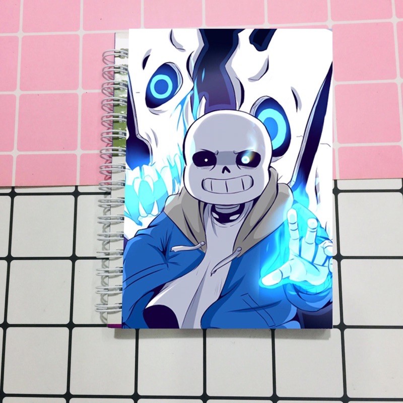 sổ tay in hình sans undertale 200 trang