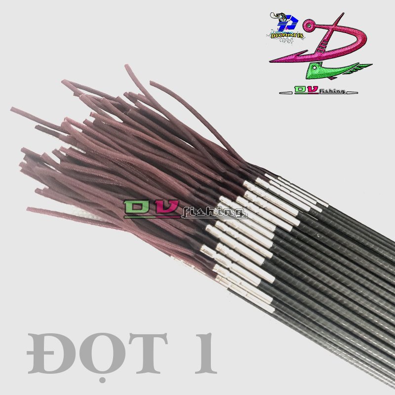 Đọt cần câu đài,cần 6H. đọt cần cadbon 5h 6h 8h.