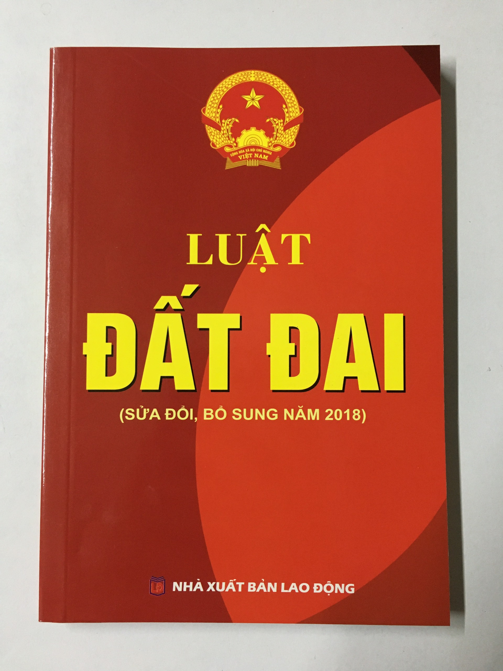 Sách Luật - Luật Đất Đai ( Sửa đổi và bổ sung năm 2018)