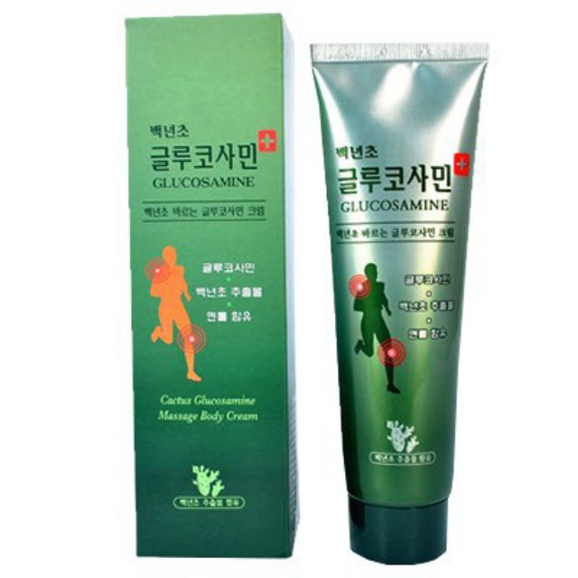 Dầu Lạnh Xanh Glucosamine Hàn Quốc Tuýp 150ml