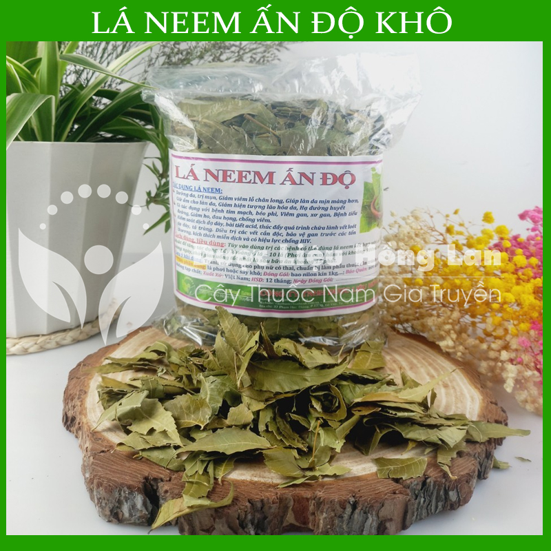 ✅ 500g lá neem ấn độ khô sạch loại 1 - hàng chính hãng