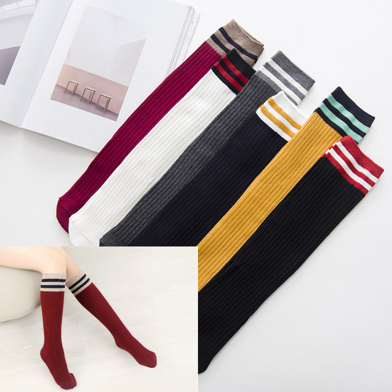 Set 5 Đôi Tất Cao Đùi Cho Bé (5 đôi 5 màu )