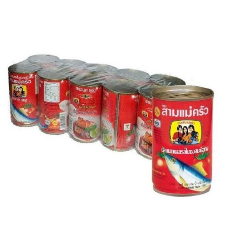 Cá mòi thái lan 3 cô gái 155g
